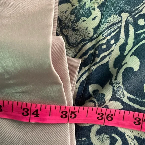 Odeliah Nude Blush Pink Trench Coat Metal Buttons W Matching Zip Skirt Plus 24W - Picture 11 of 12